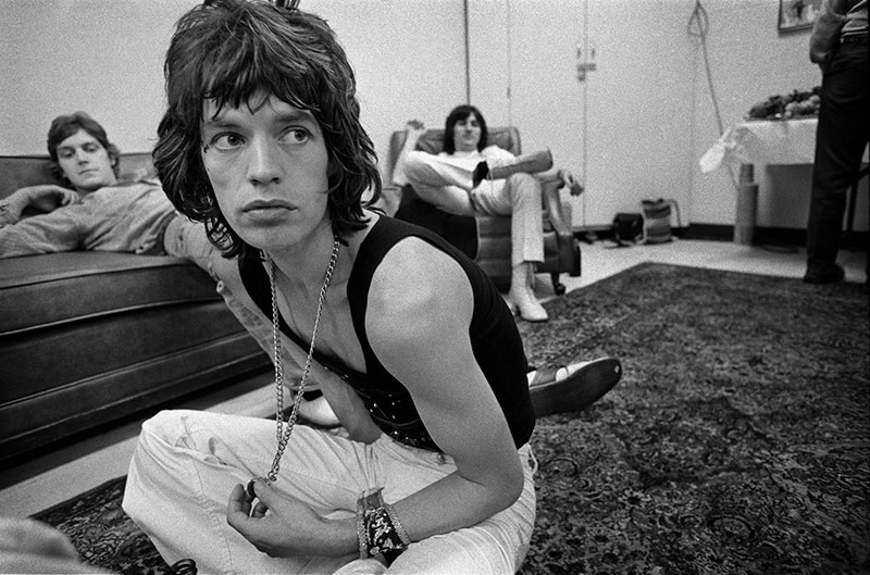 Mick Jagger, Backstage 1972