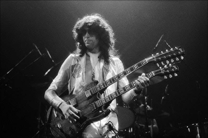 Jimmy Page, Madison Square Garden, NYC, 1977