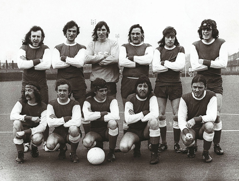 Pink Floyd Football Club, Team Photo, 1973