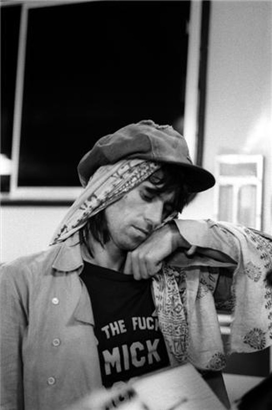 Keith Richards, Who the F is Mick Jagger Shirt, MSG, NYC, 1975