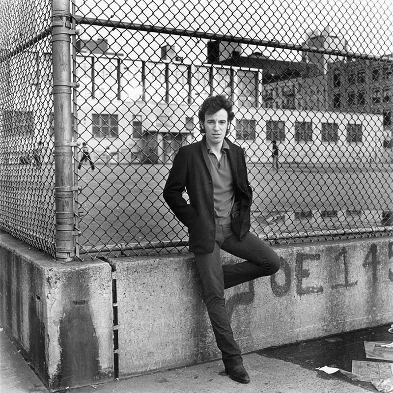 Bruce Springsteen, Hell's Kitchen Schoolyard, NYC, 1979