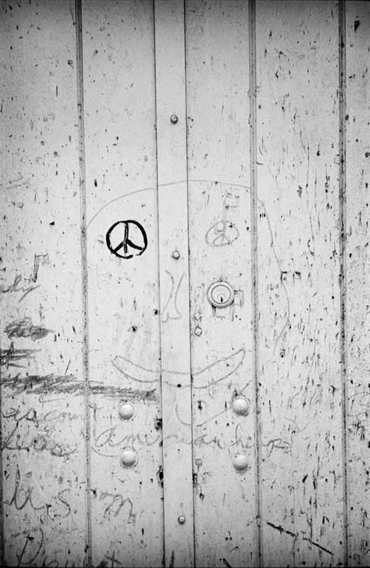 Peace Graffiti, New York, 1963