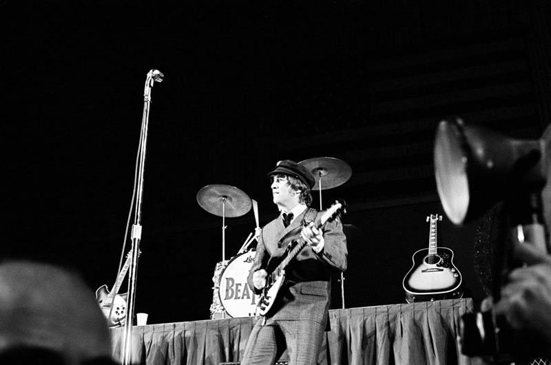 John Lennon Onstage, Cow Palace, San Francisco 1965