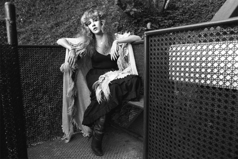 Stevie Nicks in Tram, Laurel Canyon, 1981