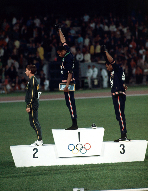 Black Power Salute, Summer Olympics, 1968