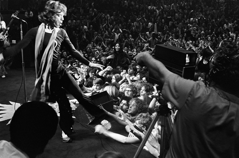 Mick Jagger Onstage, Oakland, CA, 1969