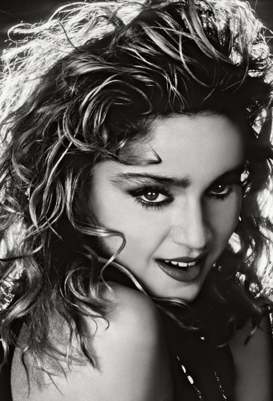 Madonna Portrait Close Up, NYC, 1985
