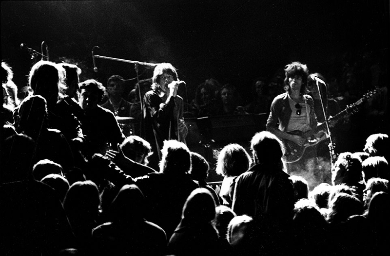 The Rolling Stones at Altamont, 1969