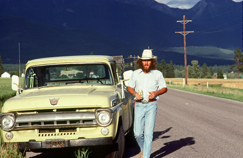 Steve McQueen, Road Less Traveled, Montana, 1978