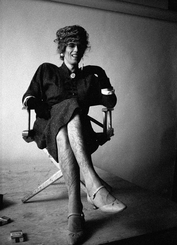 Keith Richards in Drag (Legs), New York, 1966