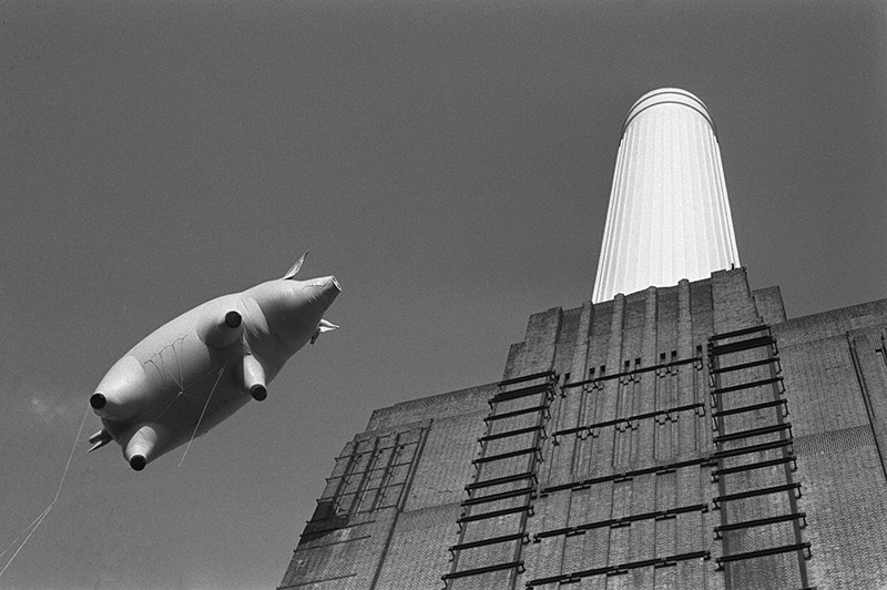 Pink Floyd, Animals Cover Shoot (1A), Battersea Power ...