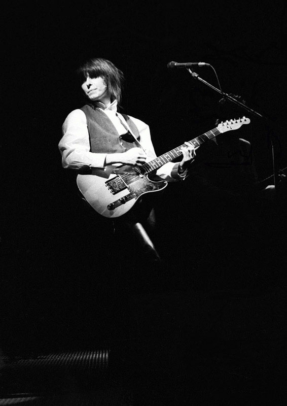 Chrissie Hynde of The Pretenders, Hammersmith Odeon, London, 1984