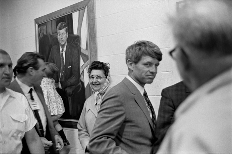 Robert Kennedy, Last Campaign, 1968 (Woman Smiling)