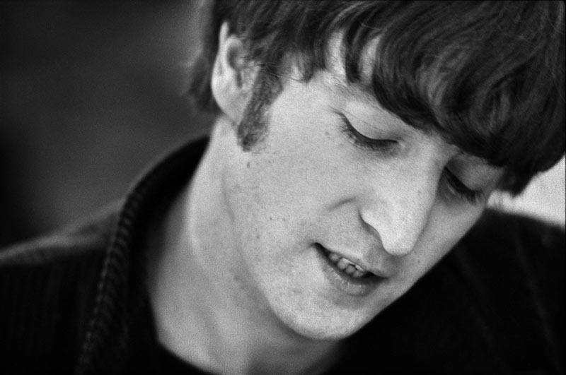 John Lennon Backstage, Candlestick Park, San Francisco, 1966