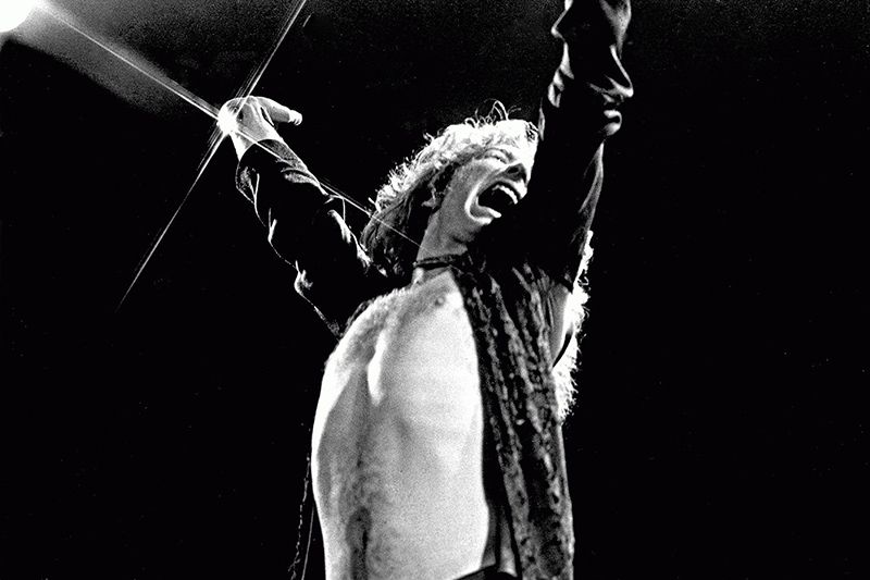 Robert Plant, Madison Square Garden, NYC, 1977