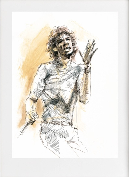 Live Studies - Mick Jagger, 2012
