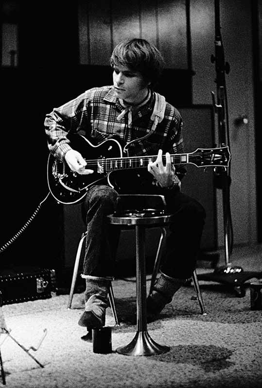 John Fogerty Recording Session, Wally Heider Studios, SF, CA, 1970