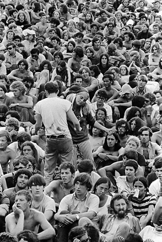 Dancing Couple, Woodstock Festival, 1969