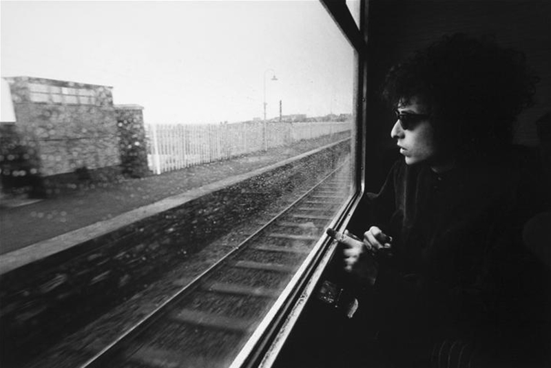 Bob Dylan, Train, Ireland, 1966