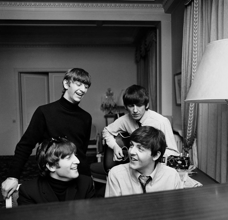 Beatles Composing II, George V Hotel, Paris, 1964
