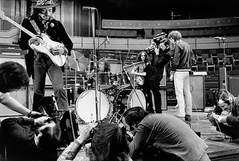 Jimi Hendrix Soundcheck, Royal Albert Hall, London, 1969