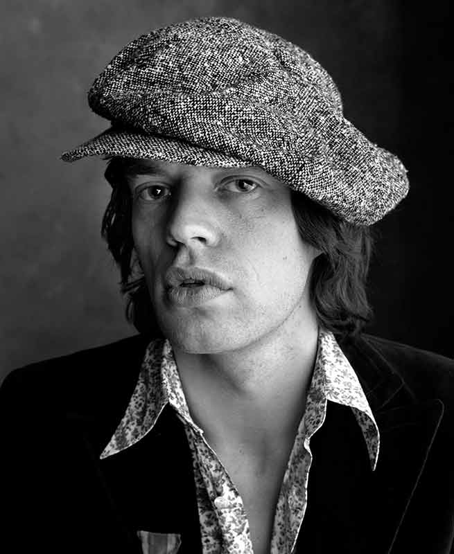 Mick Jagger, Sticky Fingers - Angled Stone, London, 1971