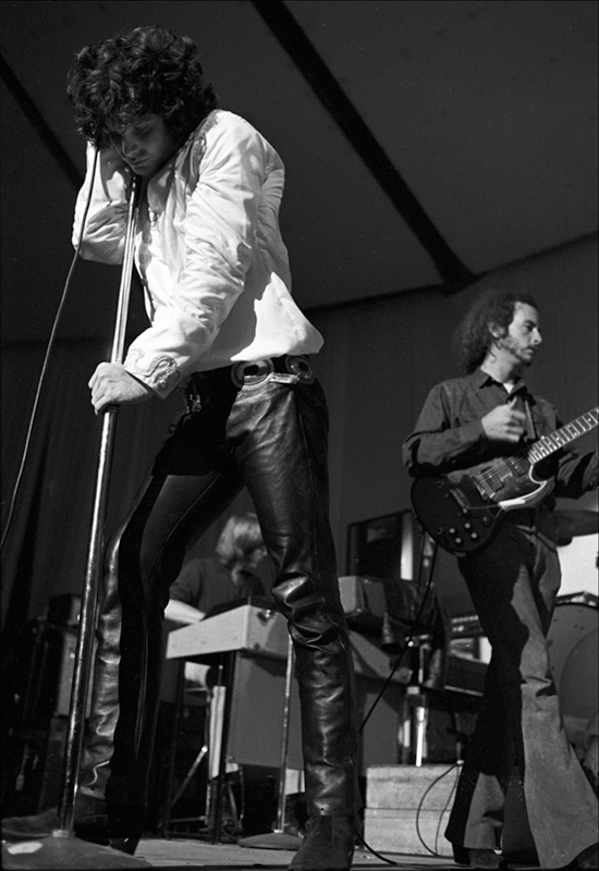 Jim Morrison at London's Roundhouse, 1968 (IV)