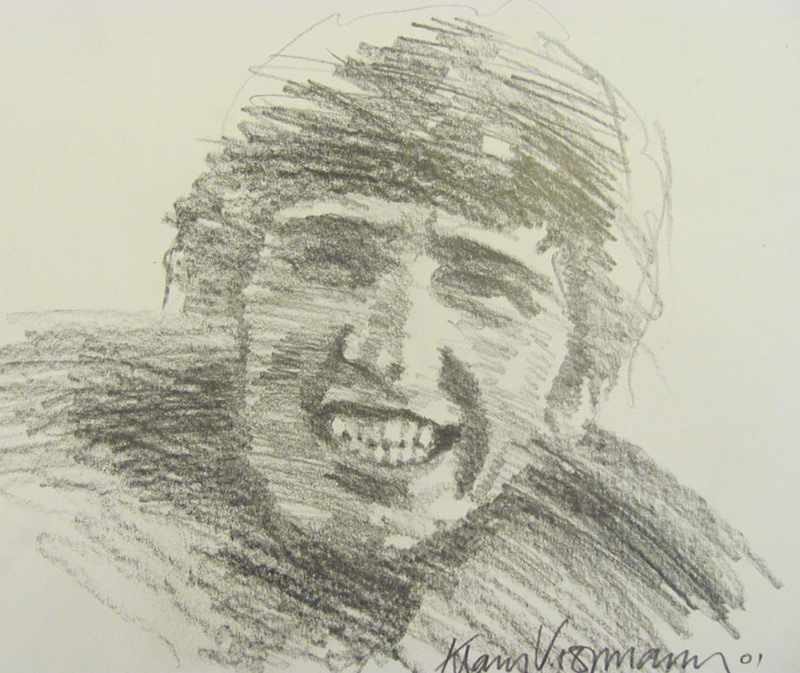 John Lennon, Smiling, 2001