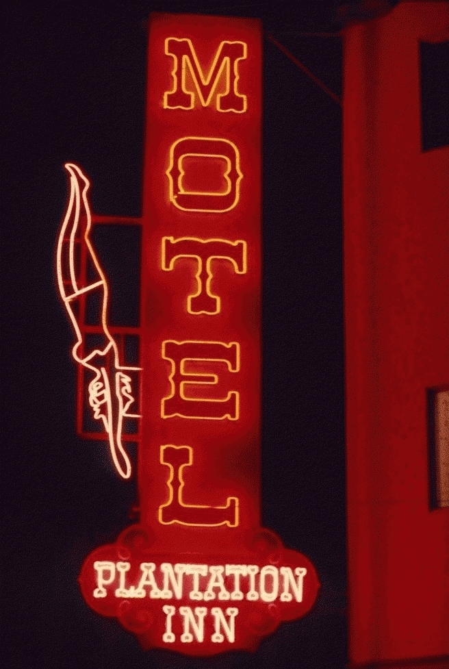 San Francisco Neon Series, Plantation Inn Motel, 1980