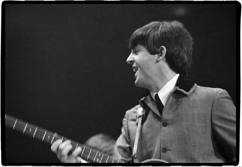 Paul McCartney Performing at the Coliseum, Washington DC, 1964