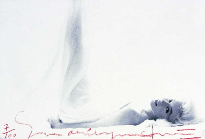 Marilyn Monroe, Lying on Bed, From The Last Sitting, 1962