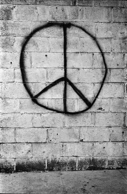 Peace Brick Wall, New York, 1962