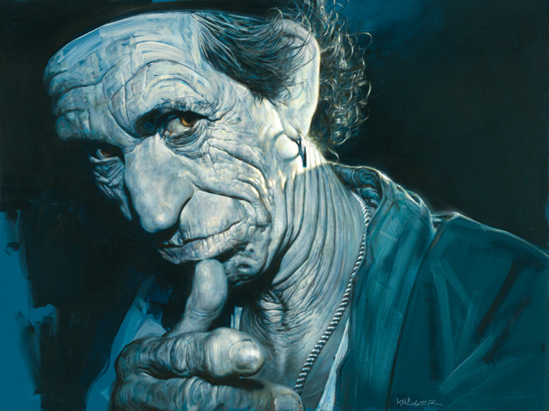 Keith Richards Pointing, 2006
