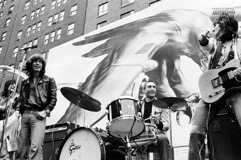 The Rolling Stones Flatbed Performance, Tour of the Americas, 6th Ave. NYC, 1975