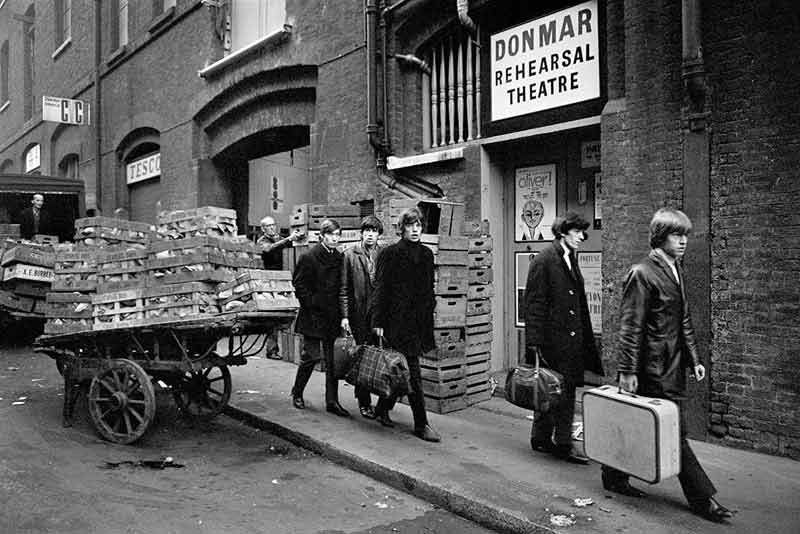 The Rolling Stones Outside Donmar Rehearsal Theatre, 1964