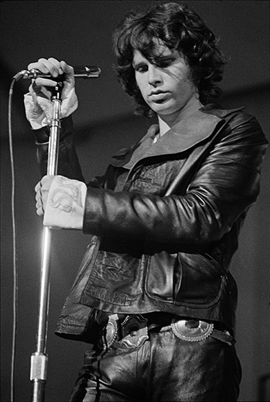Jim Morrison at London's Roundhouse, 1968 (I)