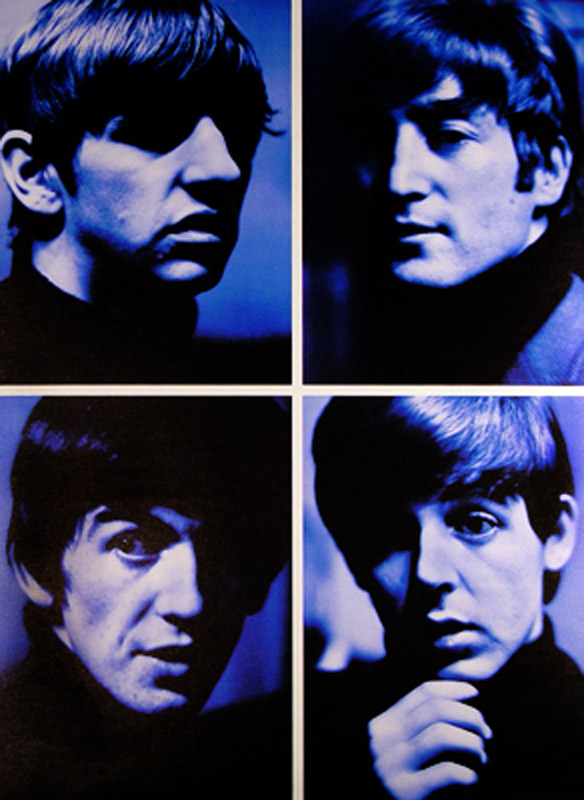 The Fab Four Quad - Blue, Liverpool, 1963