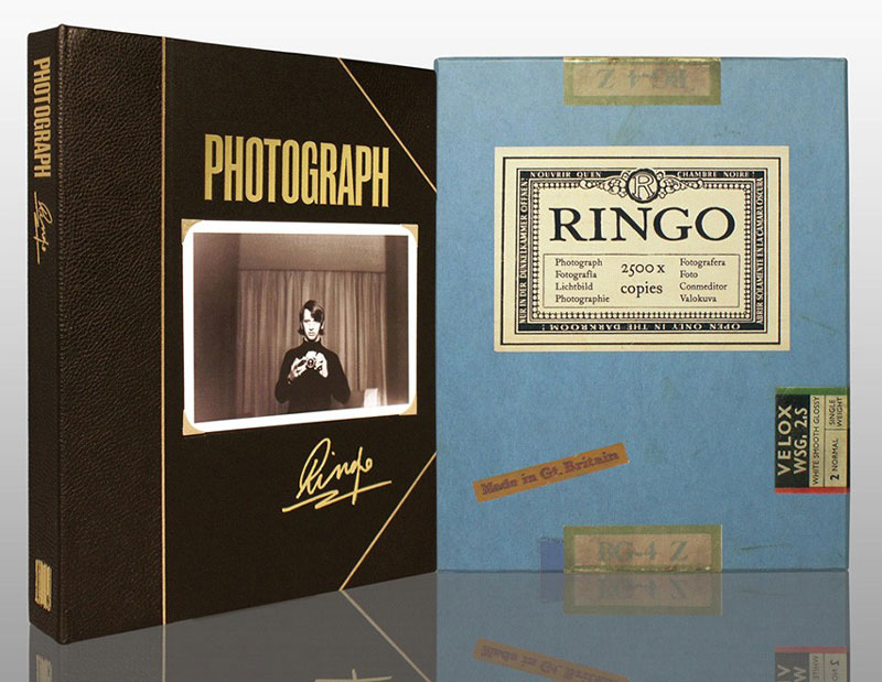 Ringo Starr PHOTOGRAPH Portfolio Book, 2013