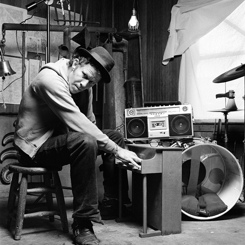 Tom Waits on Miniature Piano, Prairie Sun Recording Studio, CA, 1992