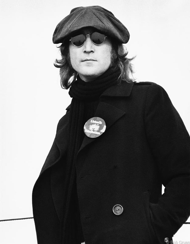John Lennon, Portrait in Hat, NYC, October 30, 1974