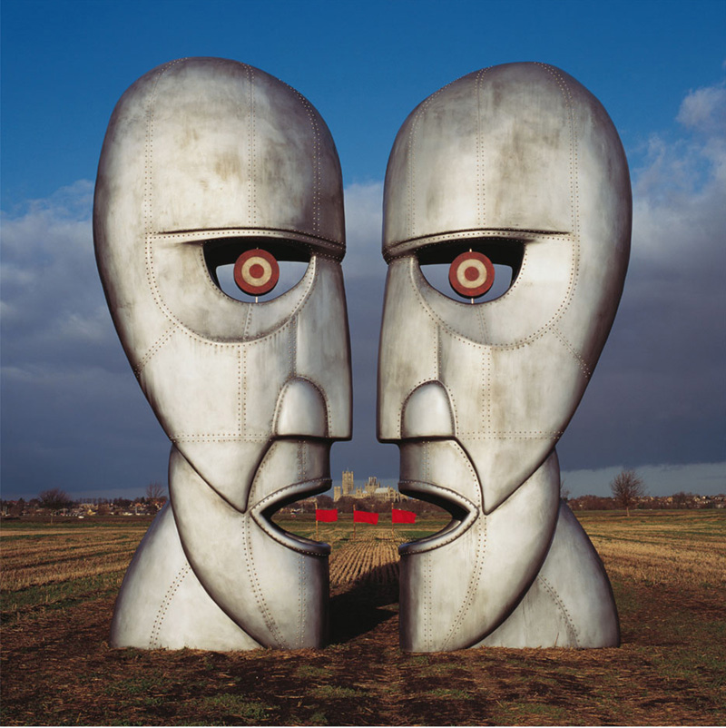 Pink Floyd, The Division Bell Metal Heads (Flags) Album Cover Outtake, 1994