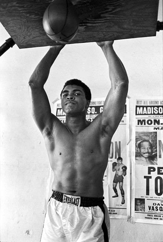 Muhammad Ali, Pull Up, Miami Beach, 1970