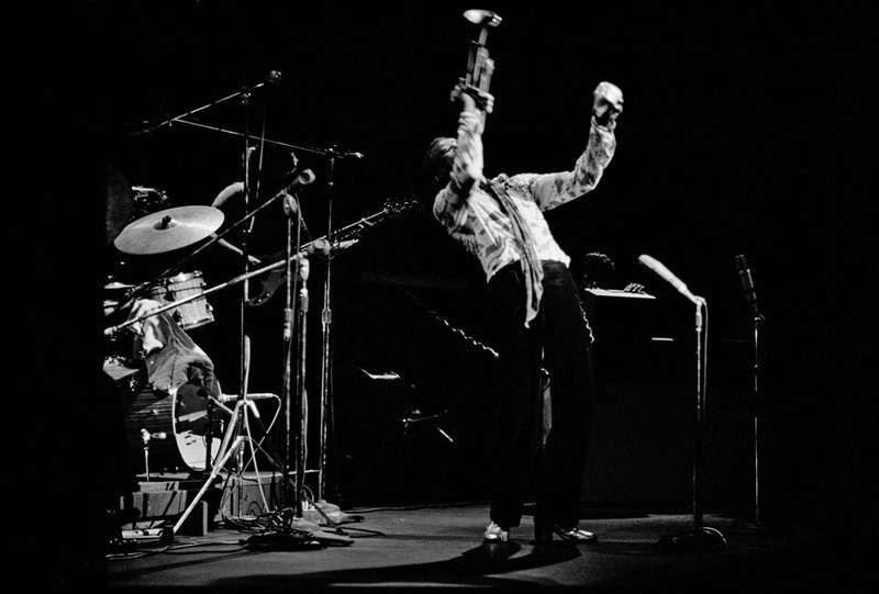 Miles Davis Performing at Fillmore East, NYC, June 18, 1970 (V)