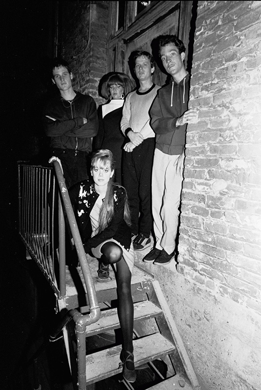 The B-52s at the Stage Door, The Boarding House, SF, 1979
