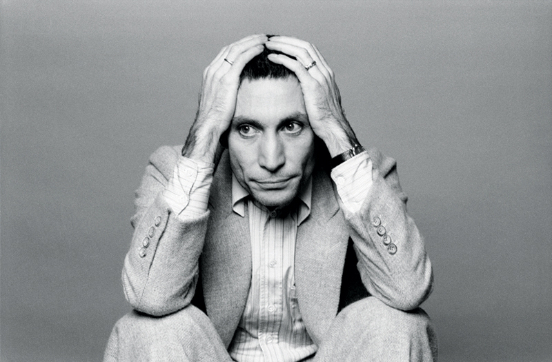 Charlie Watts Studio Portrait, NYC, 1977