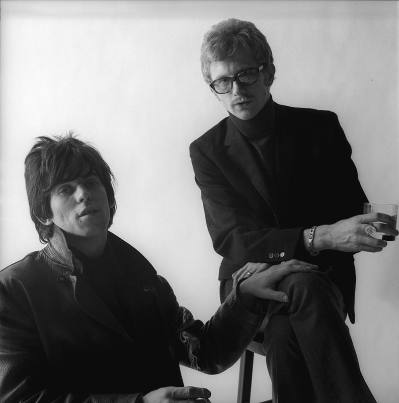 Keith Richards & Andrew Loog Oldham, New York, 1966
