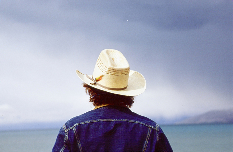 Steve McQueen Off Into The Horizon, Yellowstone Lake, 1978