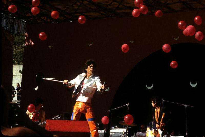 Mick Jagger, Oakland Coliseum, 1978