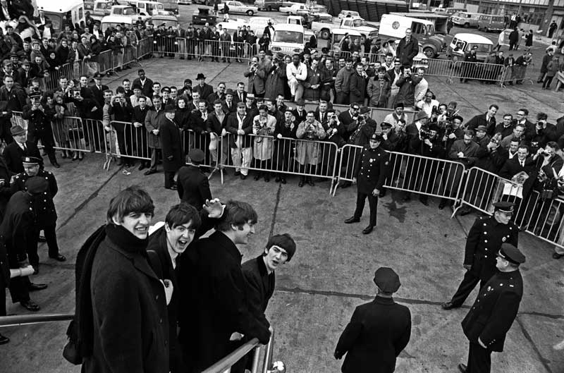 The Beatles Arriving at JFK, February, 1964