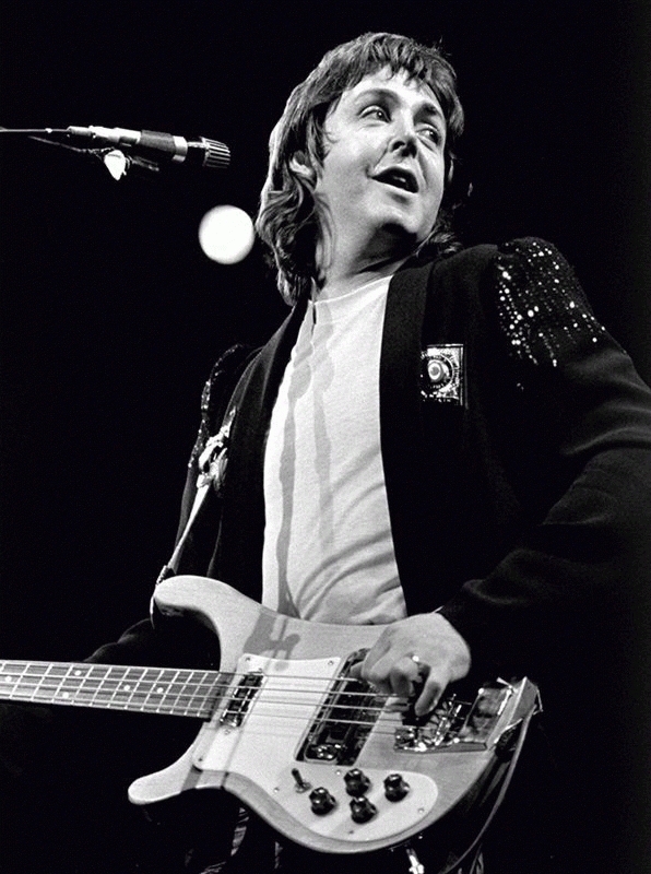 Paul McCartney Performing, Boston Garden, 1976